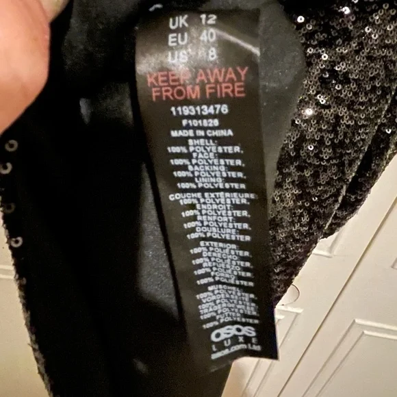 Asos luxe organza halter mini dress, off shoulder 😍 - Picture 10 of 15